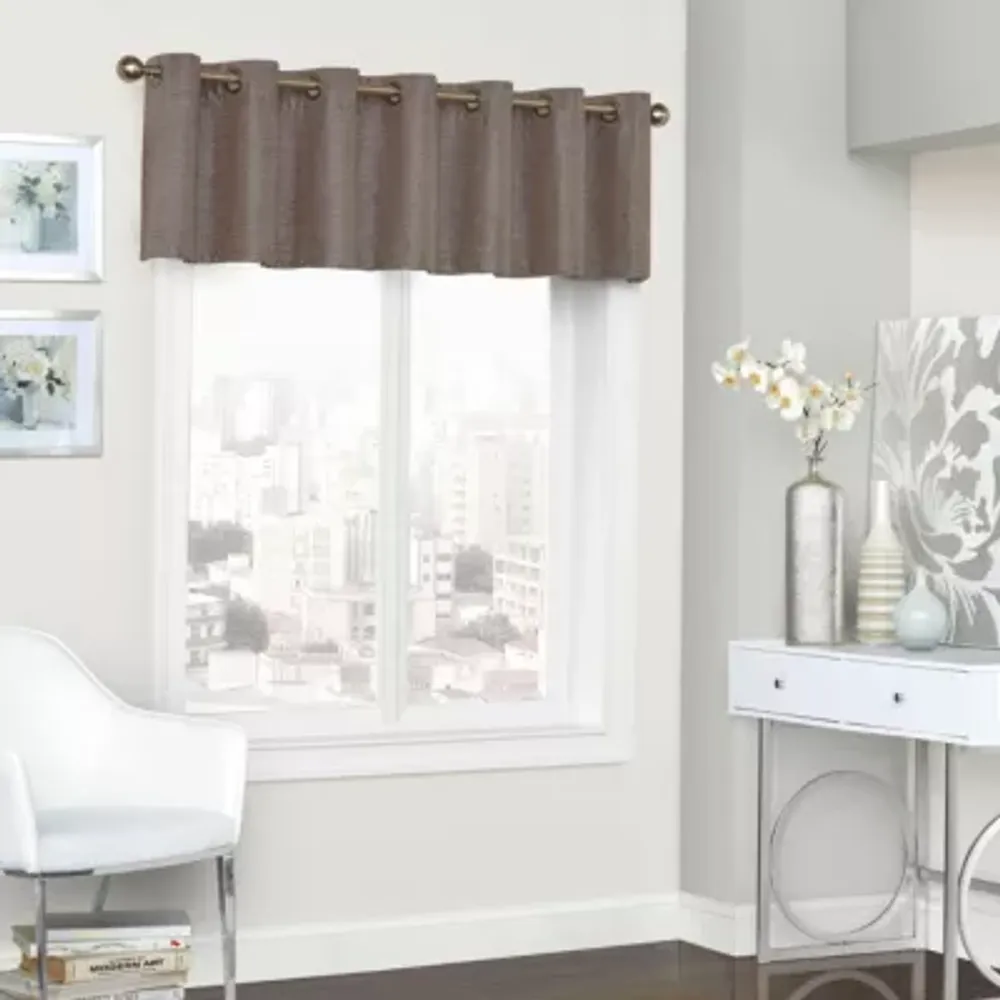 Eclipse Presto Grommet Top Scallop Valance