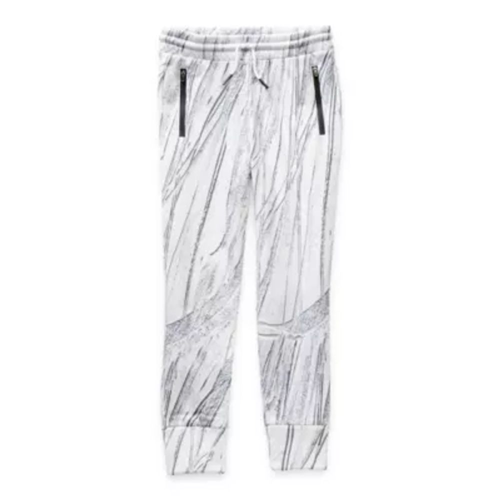 Sports Illustrated Little & Big Girls Jogger Cuffed Fleece Sweatpant