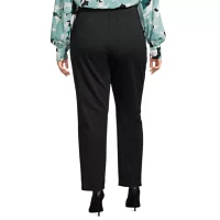Worthington-Plus Womens High Rise Slim Pull-On Pants