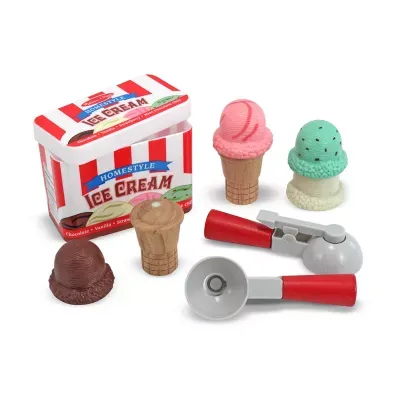 Melissa & Doug Scoop & Stack Ice Cream Cone Playset