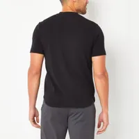Stylus Mens Short Sleeve Regular Fit Henley Shirt
