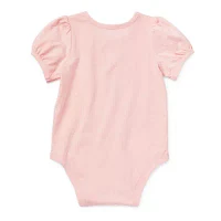 Okie Dokie Baby Girls Short Sleeve Bodysuit