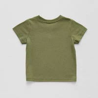Okie Dokie Baby Boys Crew Neck Short Sleeve Graphic T-Shirt