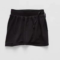 Xersion Super Soft Little & Big Girls Mid Rise Fleece Skort