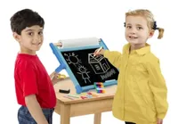 Melissa & Doug Double-Sided Magnetic Tabletop Easel Easels