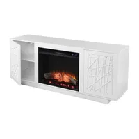 Bridvat Storage Media Fireplace