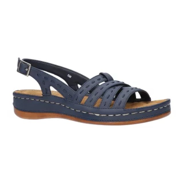 Arizona Womens Roxlyn Slide Sandals, Color: Black - JCPenney