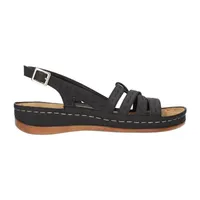 Easy Street Womens Kehlani Strap Sandals