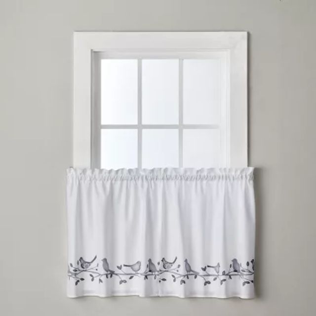 Saturday Knight Daisy Lace Rod Pocket Tailored Valance, Color