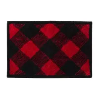 Saturday Knight Buffalo Checked Tufted Bath Rug