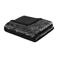 Intelligent Design Isabel Velvet Duvet Cover Set with decorative pillow