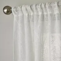 Saturday Knight Isabella Lace Rod Pocket Tailored Valance