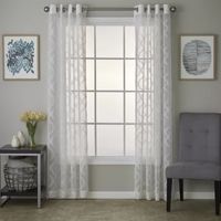 Saturday Knight Miranda Light-Filtering Grommet Top Single Curtain Panel