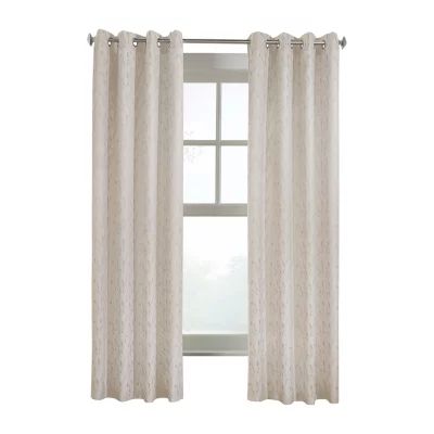 Arcadia Grommet Top Light-Filtering Single Curtain Panels