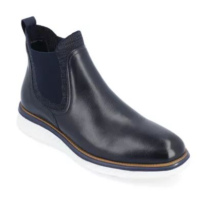 Vance Co Mens Hartwell Flat Heel Dress Boots