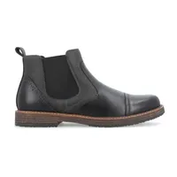 Vance Co Mens Lancaster Flat Heel Chelsea Boots