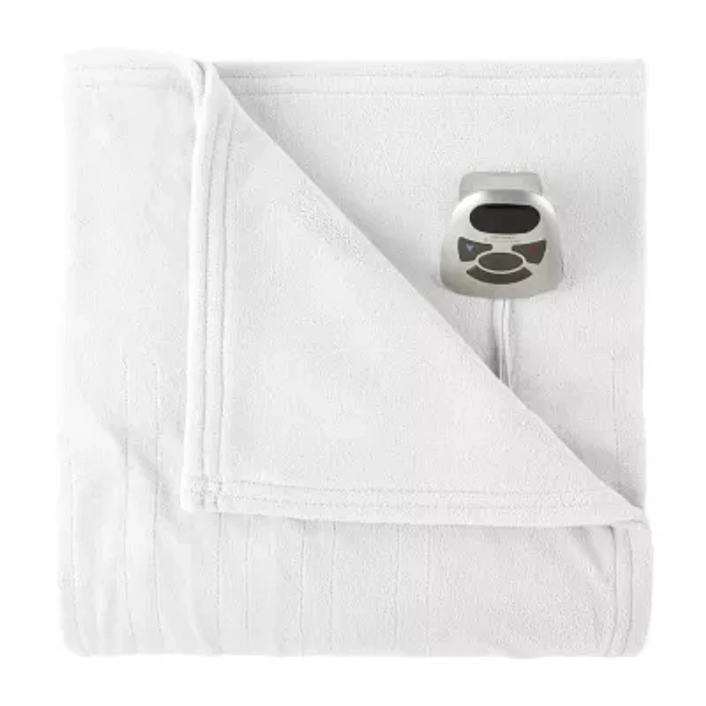 Biddeford Microplush Electric Unisex Adult Blanket