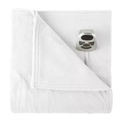Biddeford Microplush Electric Unisex Adult Blanket