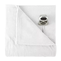 Biddeford Microplush Electric Unisex Adult Blanket
