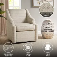 Madison Park Benton Upholstered Armchair