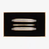 Monet Jewelry Two Tone Thick Cuff Bracelet