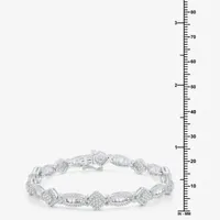 H-I / I1) CT. T.W. Lab Grown White Diamond 10K Gold Inch Tennis Bracelet