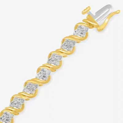 5 CT. T.W. White Diamond 10K Gold Tennis Bracelet-JCPenney