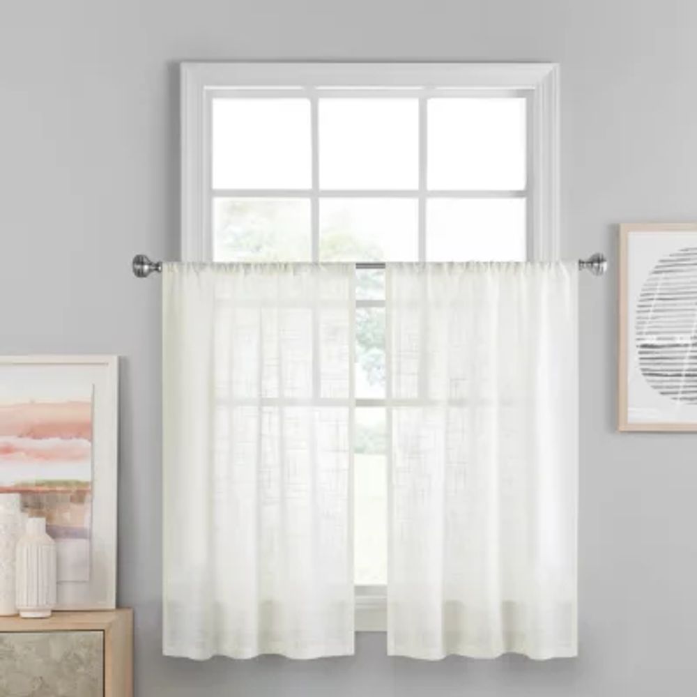 Vue Bayside 2-pc. Rod Pocket Window Tier