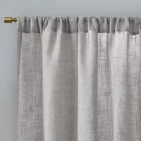 Madison Park Suvi Light-Filtering Rod Pocket Set of 2 Curtain Panel