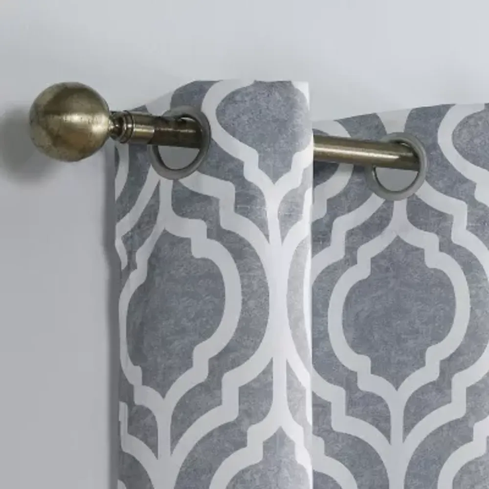 Sun Zero Eldon Blackout Grommet Top Single Curtain Panel