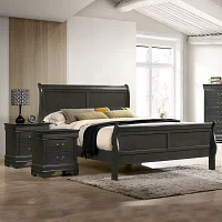 Lihte Piece Wooden Bedroom Set