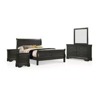 Lihte Piece Wooden Bedroom Set