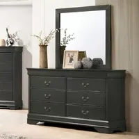 Lihte Piece Wooden Bedroom Set