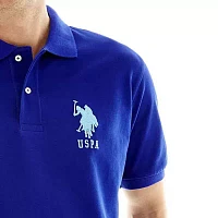 U.S. Polo Assn. Big Pony Pique Mens Regular Fit Short Sleeve Shirt