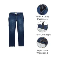 mutual weave Mens Easy-on + Easy-off Adaptive Stretch Fabric Straight Leg Jean