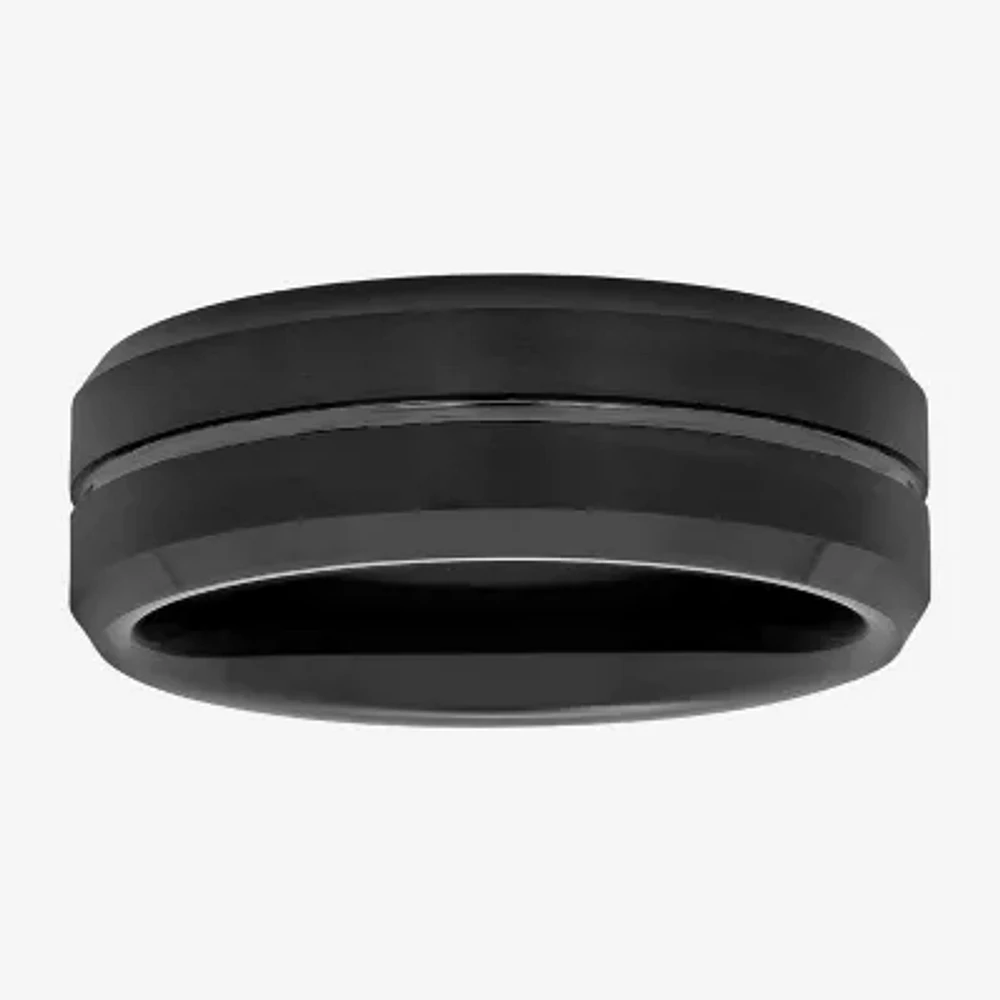 Mens 8MM Tungsten Wedding Band