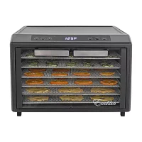 Excalibur 6 Tray Select Digital Dehydrator, in Stainless Steel