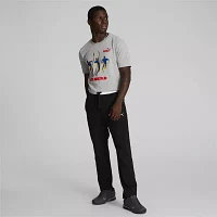 PUMA Mens Regular Fit Track Pant