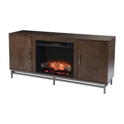 Pertke Media Storage Fireplace