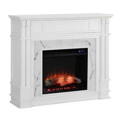 Hassan Media Electric Fireplace