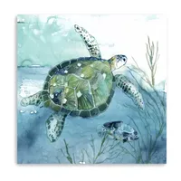Lumaprints Delray Sea Turtle I Canvas Art