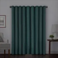 Eclipse Gemini Energy Saving Blackout Grommet Top Single Curtain Panel