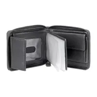 J. Buxton Zip Around Billfold Mens RFID Blocking Zip Around Wallet