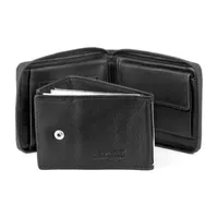 J. Buxton Zip Around Billfold Mens RFID Blocking Zip Around Wallet