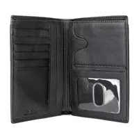 J. Buxton Mens RFID Blocking Traveler Wallet