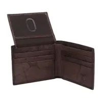 J. Buxton Credit Card Billfold Mens RFID Blocking Bifold Wallet