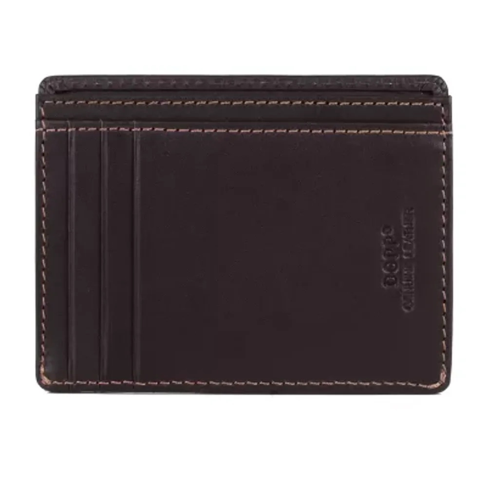 J. Buxton Mens RFID Blocking Front Pocket Wallet