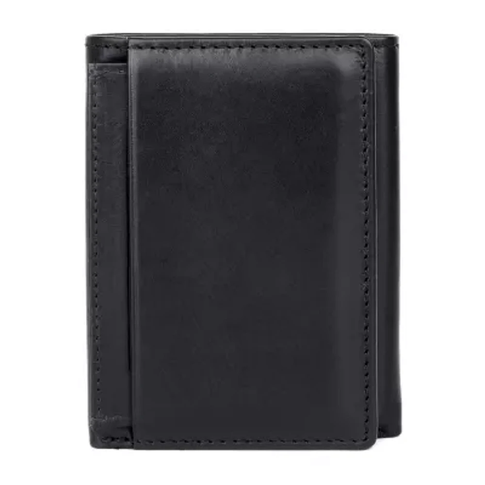 J. Buxton Mens RFID Blocking Trifold Wallet