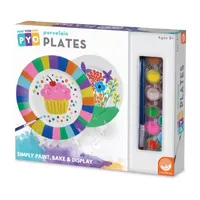 Mindware Paint Your Own Porcelain Plates Board Game