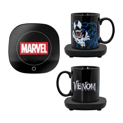 Uncanny Brands Marvel Venom Mug Warmer with Mug – Keeps Your Favorite Beverage Warm - Auto Shut On/Off